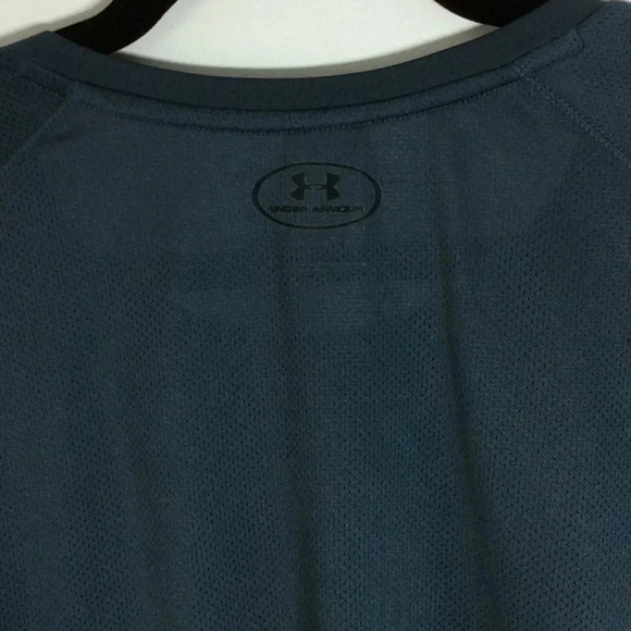 Under Armour Grayish Green & Black Athletics Shirt - Picture 6 of 10